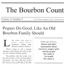 FEATURED IN THE BOURBON COUNTRY READER